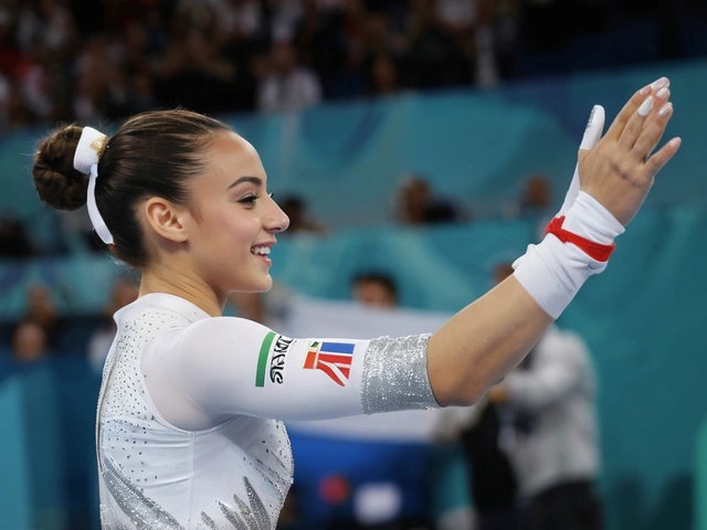 Ginasta Franco-Argelina Maellyse Brassart Conquista Ouro nas Barras Assimétricas nas Olimpiadas de Paris 2024