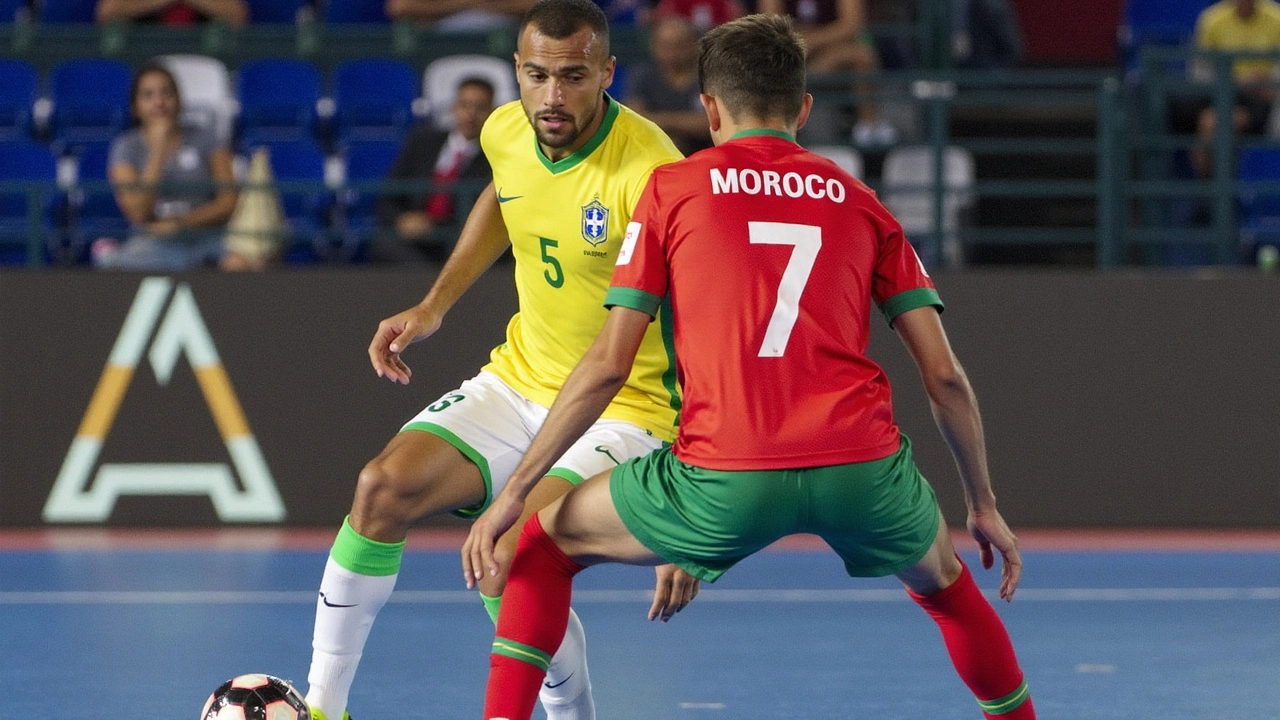 Brasil Avança às Semifinais da Copa do Mundo de Futsal ao Vencer Marrocos