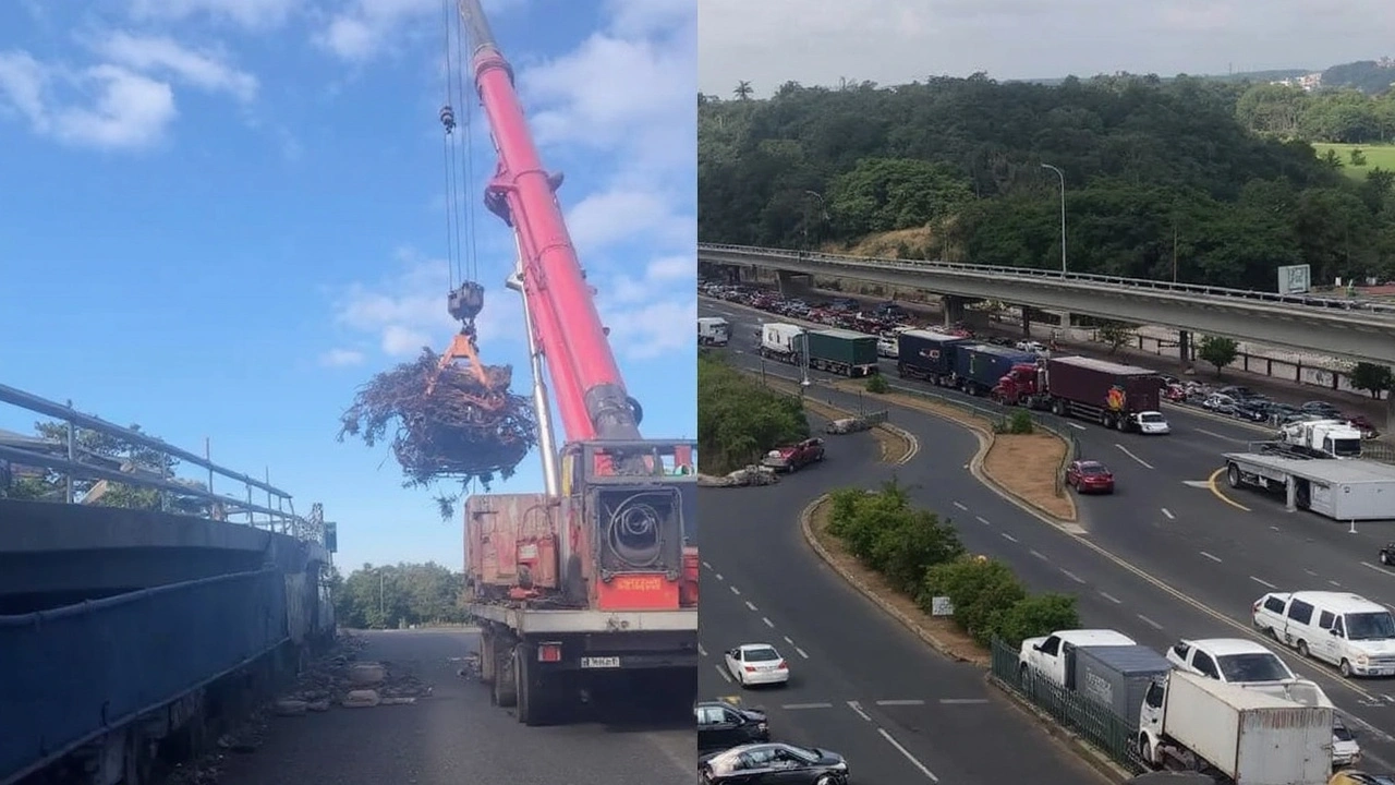 Acidente com Caminhão Provoca Colapso de Passarela e Interdita Anchieta